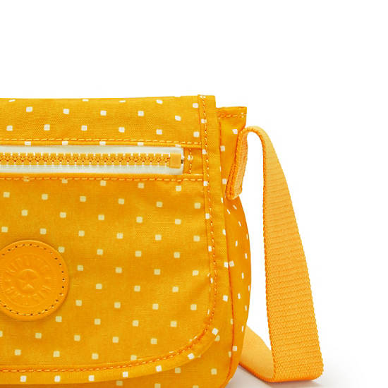 Kipling Sabian Klassiska Printed Crossbody Mini Väska Gula | SE 1876ZU